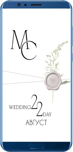 Шаблон свадебного сайта